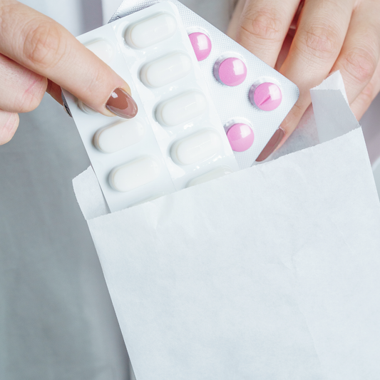 Blogbodenbeutel für Apotheken