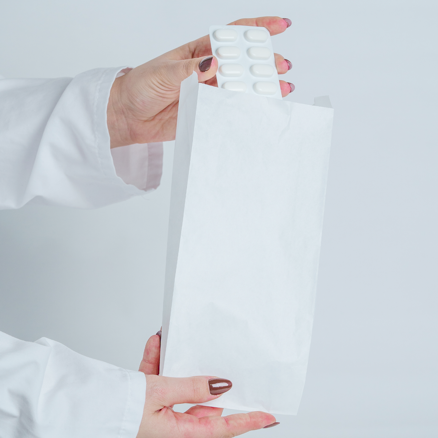 Papierbeutel weiß div. Größen