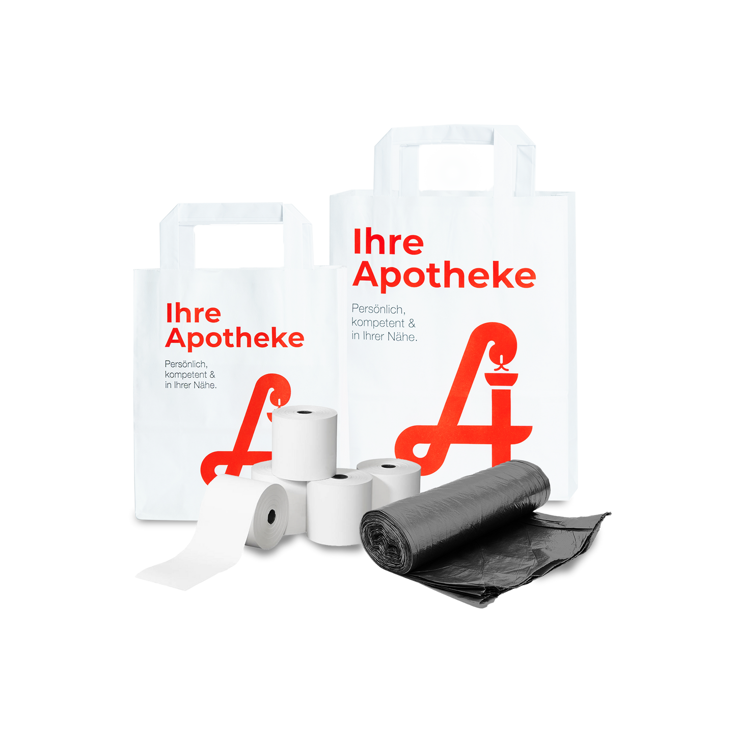 6 Karton Apothekersackerl Größe S + Gratiskarton