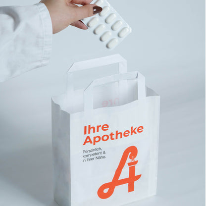 6 Karton Apothekersackerl Größe S + Gratiskarton